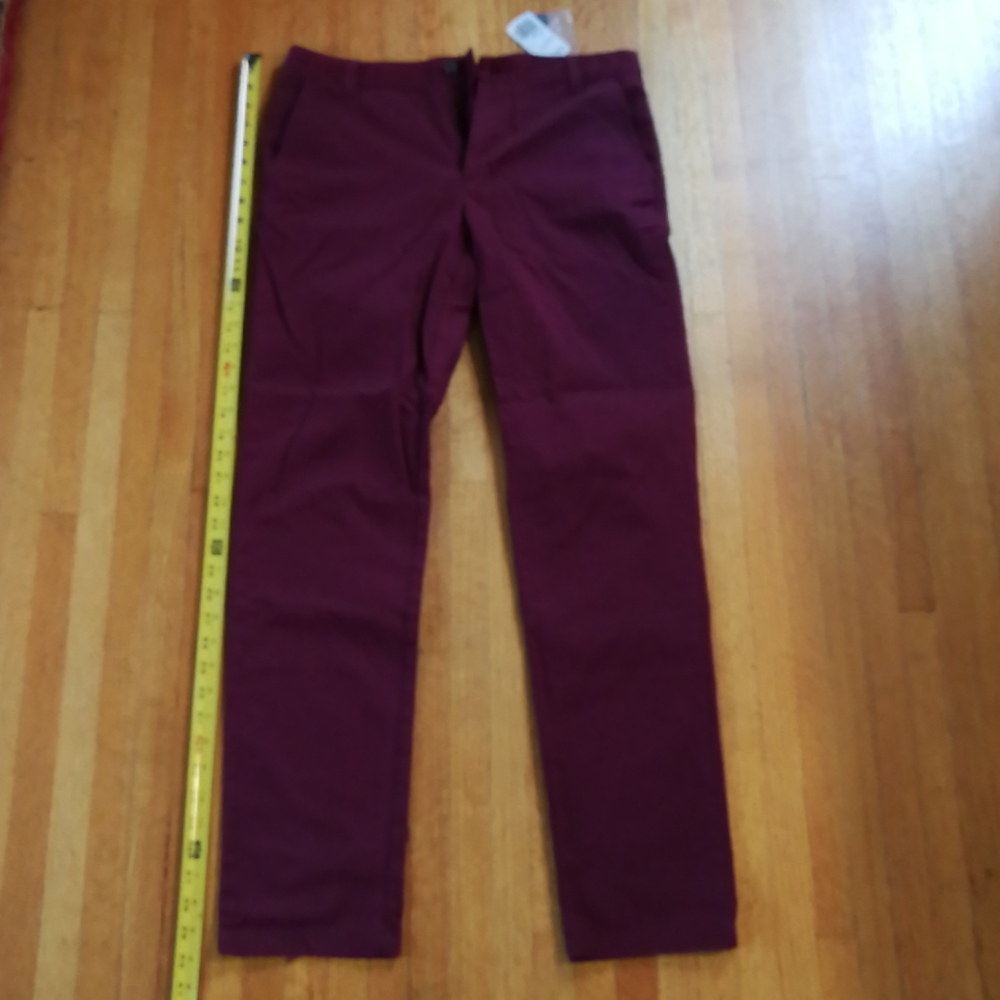 Forever 21 Burgundy Chino Pant